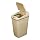 NST Nine Stars DZT-27-1GY Infrared Touchless Automatic Motion Sensor Lid Open Trash Can, Grey, 7.1-Gallon