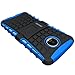 OEAGO Motorola Moto Z Force Droid Case, [Shockproof] [Impact Protection] Tough Rugged Dual Layer Protective Case with Kickstand for Moto Z Force Droid Edition (Not Fit for Moto Z Droid) - Blue