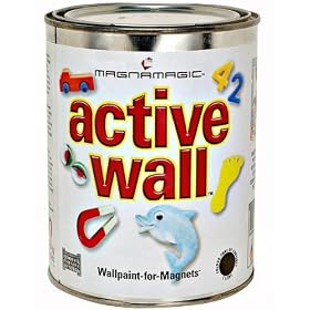 MagnaMagic/Active Wall Magnetic Wall Paint - One Gallon #GGAW710