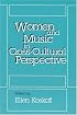 Women and Music in Cross-Cultural Perspective