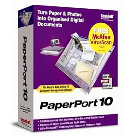 PaperPort 10 Including McAfee VirusScan 2006