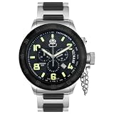 Invicta Men's Russian Diver Collection Offshore Black & Stainless Steel Watch #4601