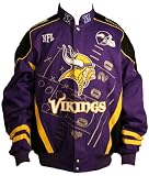 MTC Marketing Minnesota Vikings 2009 Scoreboard Cotton Twill Jacket (Medium)
