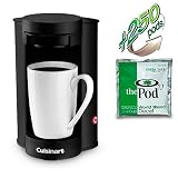 Cuisinart ® Commercial 1-cup Coffeemaker - Black (includes 250 World Blend Decaf Pods)
