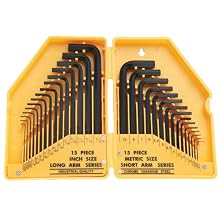 Fuller Tool 130-8030 30-Piece Combo SAE/Metric Hex Key Set