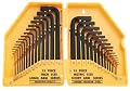 FULLER 130-8030 30-Piece Combo SAE/Metric Hex Key Set
