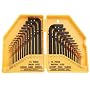 Fuller Tool 130-8030 30-Piece Combo SAE/Metric Hex Key Set
