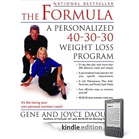 The Formula: A Personalized 40-30-30 Fat-Burning Nutrition Program