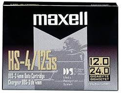 Maxell DDS3 12GB 24GB 4 mm Digita Data Cartridge