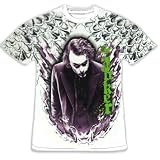 The Dark Knight Joker Up In Flames T-Shirt