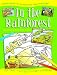 Sticker Colouring Book - In the Rainforest (Sticker Colouring Books)