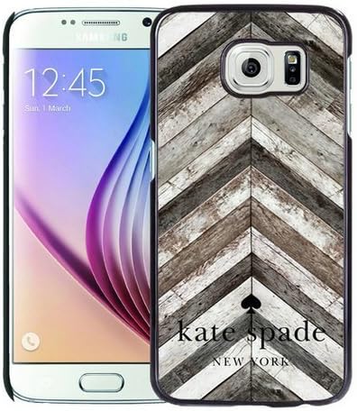 Personalized Design With Kate Spade 87 Black Samsung Galaxy S6 G9200 Protective Cover Case