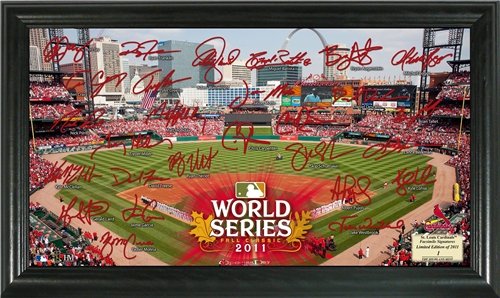 MLB St. Louis Cardinals 2011 World Series Signature Field