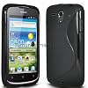 FUNDA GEL TPU NEGRA HUAWEI ASCEND G300 MODELO S LINE