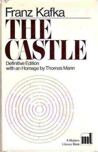 THE CASTLE by Franz Kafka (Hardcover
