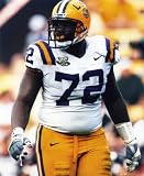 GLEN DORSEY LSU TIGERS 8X10 SPORTS ACTION PHOTO