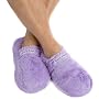 Cozy Feet Slippers - Lilac - One Size - Microwavable Warmer - Intelex