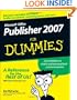 Microsoft Office Publisher 2007 For Dummies