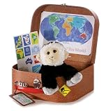 Plush Around the World Monkey 8"