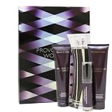 Provocative Woman By Elizabeth Arden For Women. Gift Set Eau De Parfum Spray 3.3 Oz + Body Lotion 3.3 Oz + Shower Gel 3.3 Oz + Eau De Parfum .16 Oz Mini )