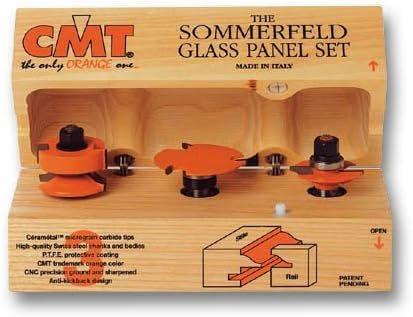 Hardware Distributors CMT855.803.11 Sommerfeld Glass Panel Set