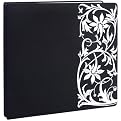 Post-Bound Scrapbook Album - Black/ White Thread (12x12")