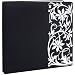 Post-Bound Scrapbook Album - Black/ White Thread (12x12")