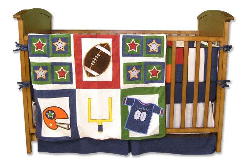 Trend Lab Football 4 Piece Crib Set