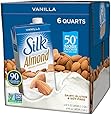 Silk Pure Almond Vanilla, 32-Ounce (Pack of 6)