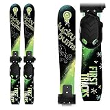 Lucky Bums Snow Kids Beginner Skis & Poles Kids Skis 2012