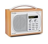 Pure EVOKE-1S, Luxury Portable DAB/FM Radio - Cherry