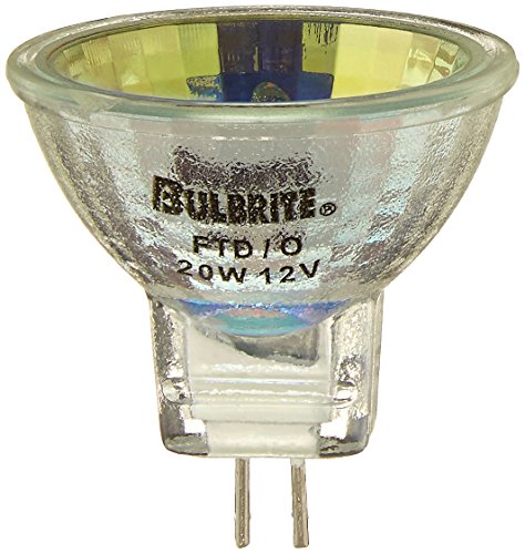 Bulbrite FTD/O 20-Watt 12-Volt Halogen MR11 Bi-Pin, Orange