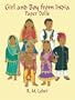 Girl and Boy from India Paper Dolls