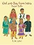 Girl and Boy from India Paper Dolls