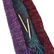 Quick to Knit Scarf - Red