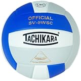  : Tachikara Sensi-Tec Composite High Performance Volleyball (Royal/White/Silver Gray)