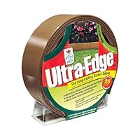 Easy Gardener 8402 Ultra-Edge 20-Foot Composite Landscape Edging, Brown
