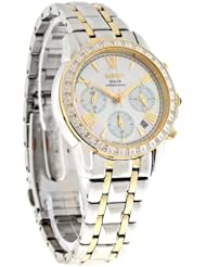Seiko Womens SSC892 Analog Display Japanese Quartz Two Tone Watch