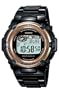 Casio Women's BGR3000J-1 Baby-G Solar Atomic Black Band Watch