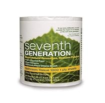 Seventh Generation Bathroom Tissue, 1-Ply Sheets, 1000 Sheet Roll (Pack of 48)