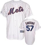 MLB Johan Santana New York Mets Youth Replica Home Jersey (X-Large)