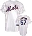 Johan Santana New York Mets Youth Replica Home Jersey (Medium)
