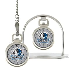 Dallas Mavericks Pocket Watch - NBA Basketball Fan Shop Sports Team Merchandise