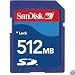SanDisk SDSDB-512-A10/A11-512 MB Secure Digital Card (Retail Package)