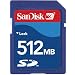 SanDisk SDSDB-512-A10/A11-512 MB Secure Digital Card