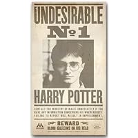 Undesirable No 1 - Poster - 10 X 17 Flyer Harry Potter and Deathly Hallows Part 1