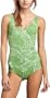 Speedo Women's Hana Wrap Maillot Swimsuit