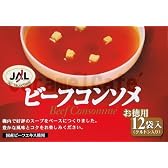 ★ＪＡＬ★機内好評ビーフコンソメスープ５ｇ×10袋　5箱セット★明治製菓★