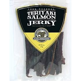 Alaska Smokehouse Teriyaki Salmon Jerky by Alaska Smokehouse