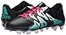 adidas Performance Men's X 15.4 Soccer Shoe,Black/Shock Mint/White,10.5 M US